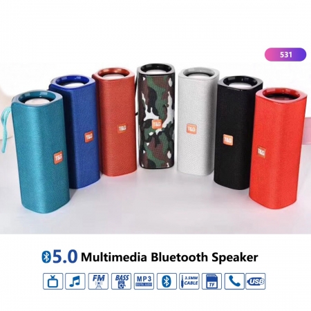 5.0 Multimedia Portable Bluetooth speakers 531